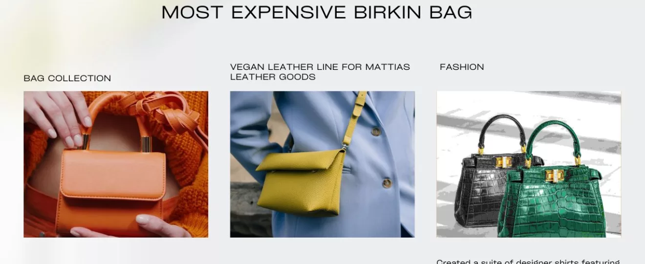 Most expensive Birkin bag